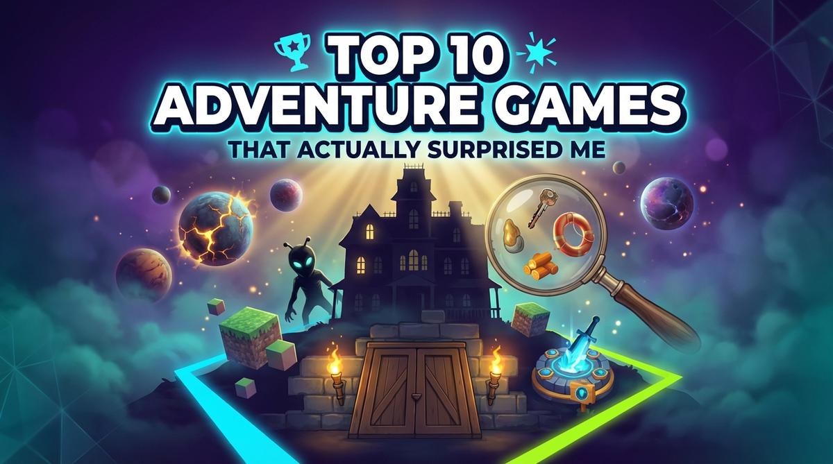Discover 10 surprising adventure games featuring mystery quests and hidden objects. From Escape Strange Girl's House 2 to Pocket Universe. Play now!