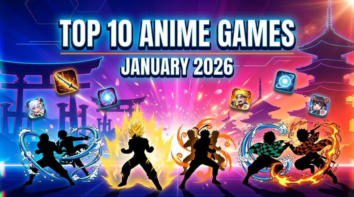 Discover the best anime games of January 2026! Featuring Dragon Ball, Naruto, and Demon Slayer simulators. Find your next favorite PC game now!