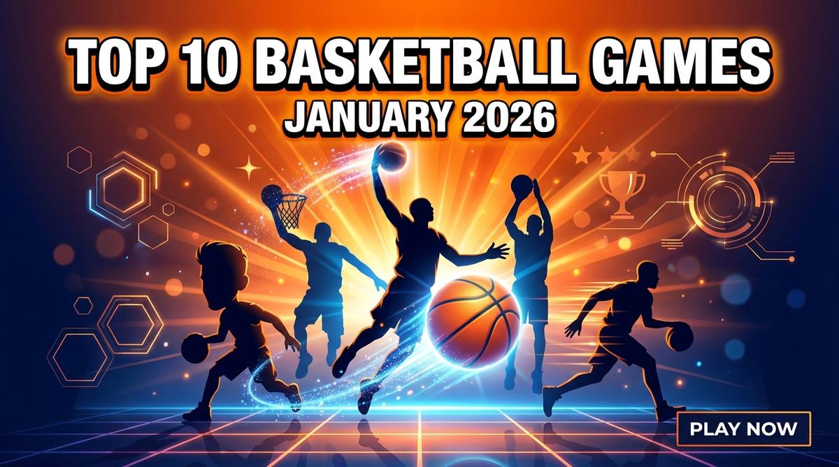 Discover the best basketball games of January 2026! Play Basketball Stars, Basket Random, and more addictive PC games. Shoot hoops now and dominate the court!