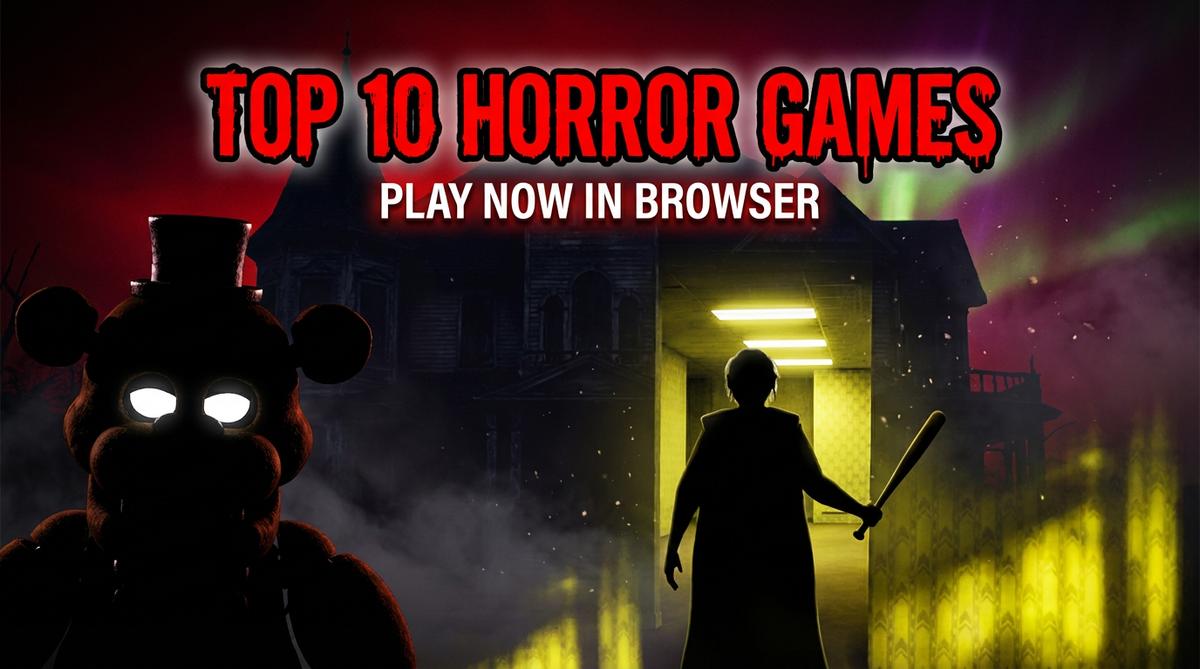 Play the best horror games free in your browser! Featuring FNAF 2, Granny, Abandoned Mansion & more spine-chilling titles. No download needed. Start now!