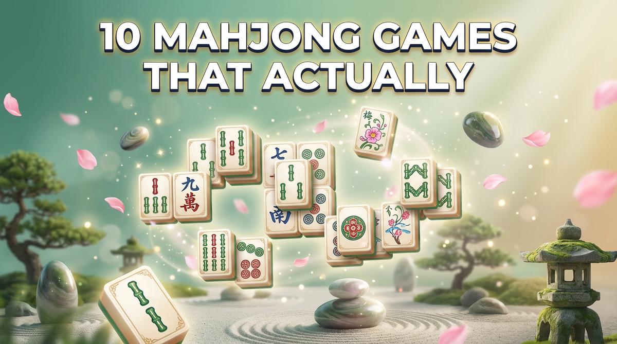 Discover 10 top Mahjong games that won't waste your time in 2026. From Classic Solitaire to Magic Islands - find your perfect relaxing PC game. Play now!