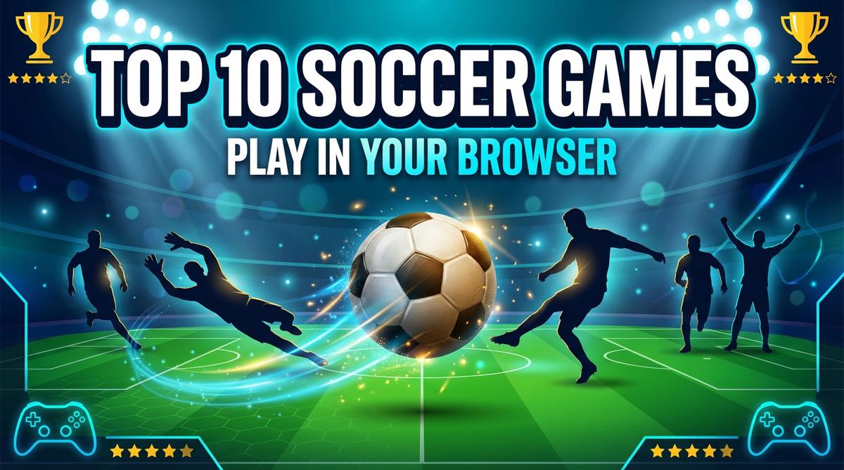Play the best browser soccer games in 2026! Featuring Multiplayer Football Soccer 3D, Champions FC, and more. No downloads needed. Start playing now!