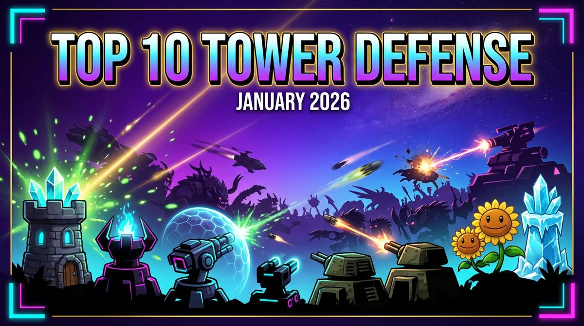 Discover the top 10 tower defense games of January 2026! Play Plants vs. Zombies, Cursed Treasure 2, Kingdom Defender & more. Find your next strategy challen...