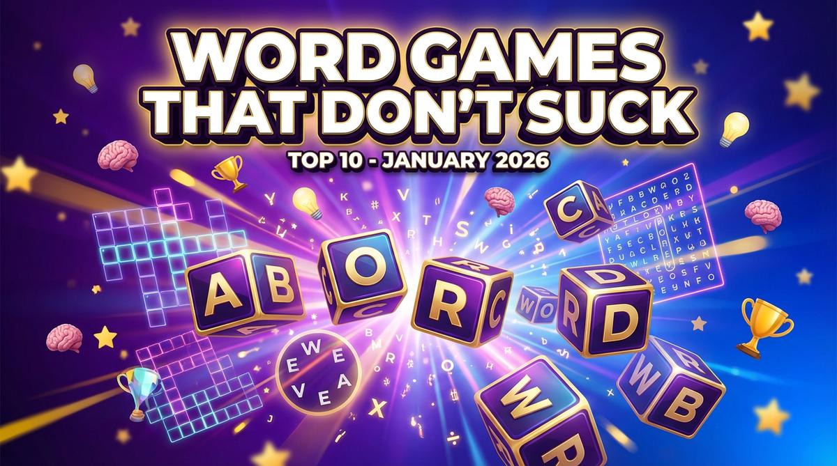 Discover the best word games of January 2026! From Word Connect to Star Crossword, find brain-training puzzles that actually deliver. Play now on PC!