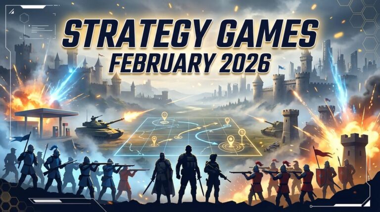 Top 10 Strategy Games February 2026 Best Defense War Top 10 Strategy Games February 2026 Featured Image 1 768x428 