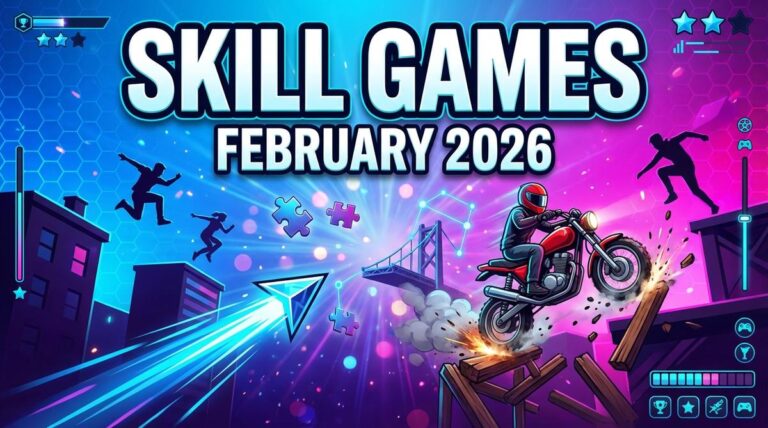 Top 7 Skill Games February 2026 Play Free Online Top 7 Skill Games February 2026 Featured Image 768x428 