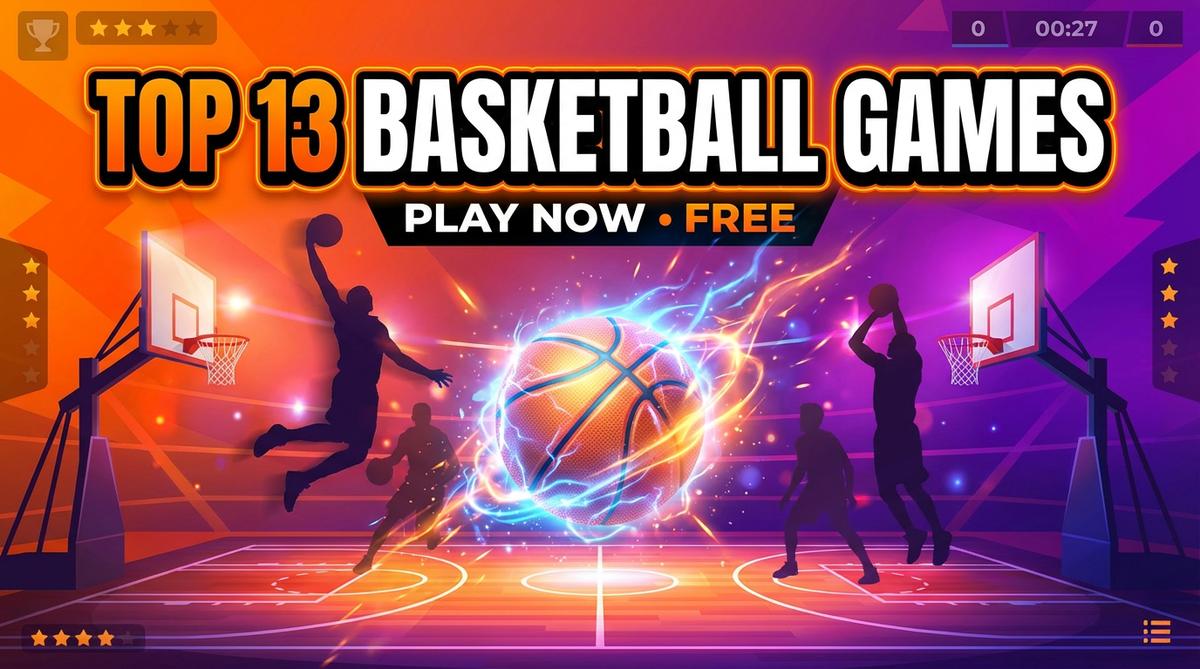 Discover the best 13 basketball games for PC in April 2026! Play Basketball Stars, Basket Boys, and more addictive hoops games. Start playing free now!