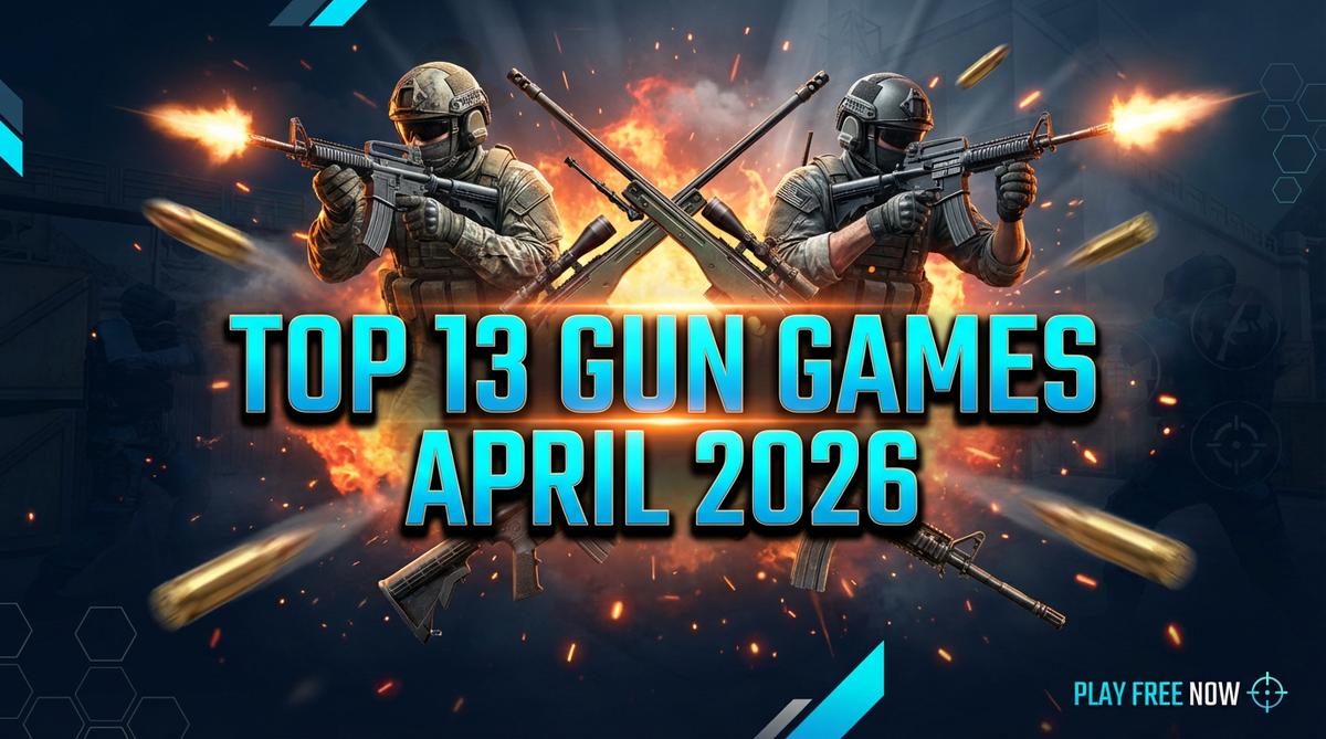 Discover the best 13 gun games in April 2026! Play Counter-Terror, Standoff Strike 2, Strike Royale and more FPS shooters. Start playing free now!
