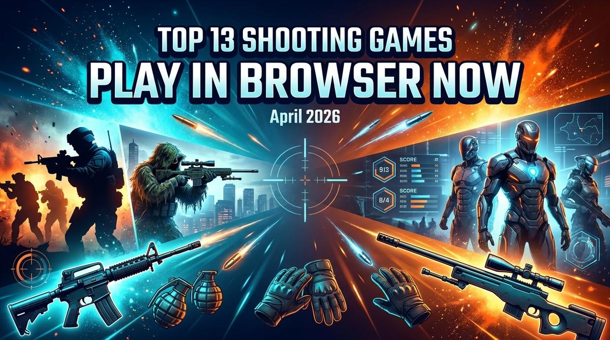Discover the top 13 browser shooting games including Funny Shooter 2, Time Shooter 2, and Counter-Terror. No downloads needed—play instantly in your browser!