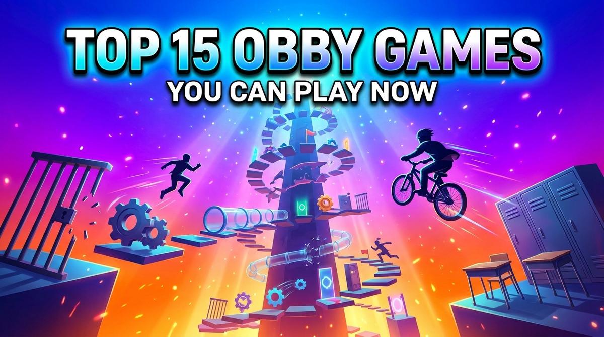 Discover the best 15 obby games including Tower of Hell, parkour challenges, and prison escapes. Play top obby games for PC and teens now! Updated April 2026.