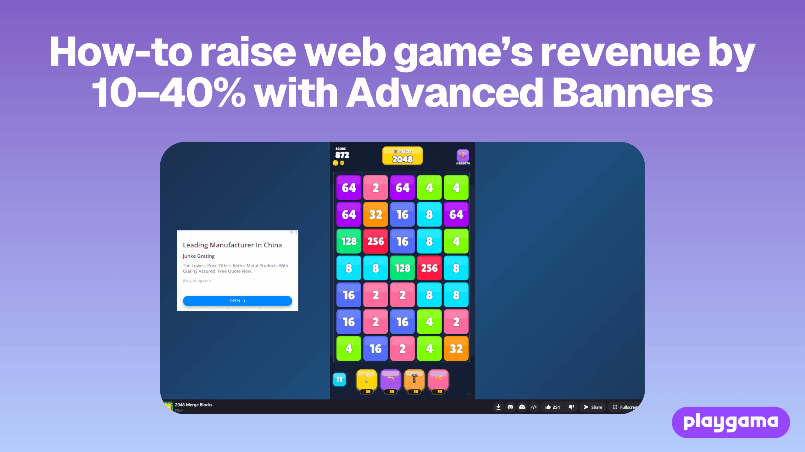How-to: raising HTML5 game’s revenue by 10–40% with Advanced Banners