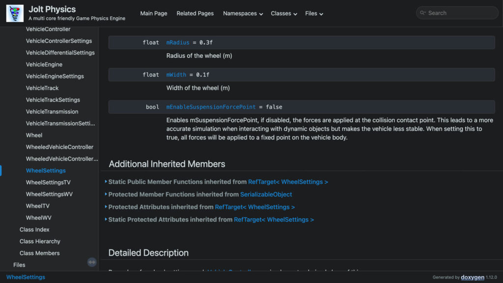 Jolt's documentation for the setting the agent found