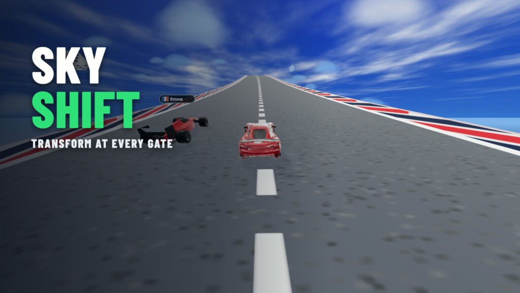 Sky Shift, the 3D car stunt game this guide is built on