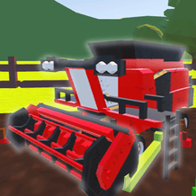 Combine Harvester 3D Simulator: Crop Harvest