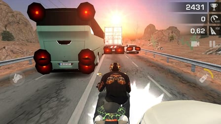 Moto Traffic Racing 3D - Screenshot 3