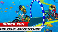 Underwater Bicycle Racing Tracks : BMX Impossible Stunt