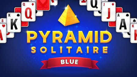 Pyramid Solitaire Blue