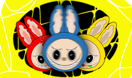 Labubu Blocks - Connect and explode!