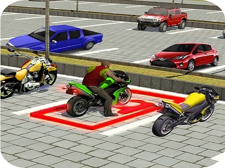 City Bike Parking Game 3D