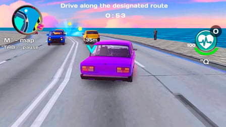 Summer! Cars! Crime! - Screenshot 3