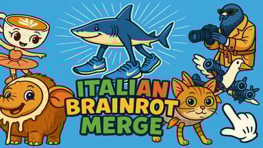 Italian Brainrot: Animals Merge Puzzle
