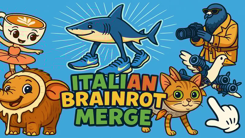 Italian Brainrot: Animals Merge Puzzle