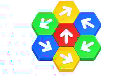 Hexa: hexagon puzzle