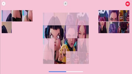 K-Pop Hunters: Rumi, Mira, Zoe - Puzzles - Screenshot 3