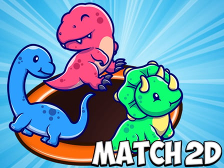 Match 2D Dinosaurs