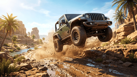 Offroad Jeep Driving Game