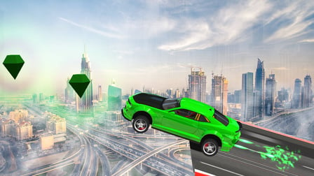 Car Driving Stunt Game 3d