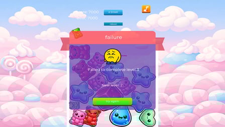 Merge gummy bears! Enjoy - Screenshot 4
