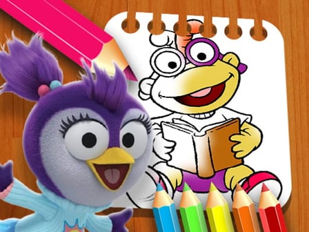 Muppet Babies Coloring Book