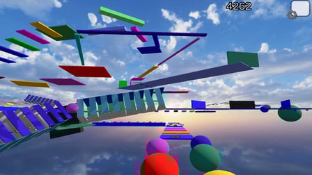 Obby Robbie jump - Screenshot 3