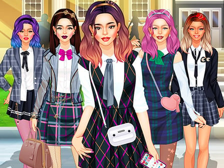 College Girls Team Makeover - girls