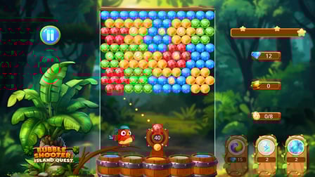 Bubble Shooter Island Quest - Screenshot 3