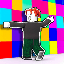 Pass through the colored wall!