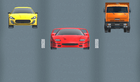 Racing traffic: Oncoming