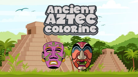 Ancient Aztec Coloring