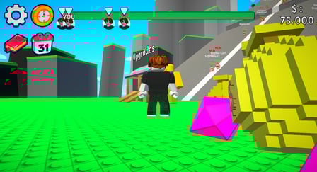 Obby Brainrot: Falling Rocks - Screenshot 4