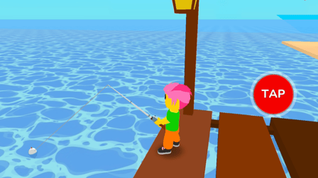 Obby Fishing: Catch the Megalodon - Screenshot 4