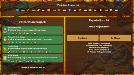 Antiquities Workshop: Artifact Restoration - Screenshot 3