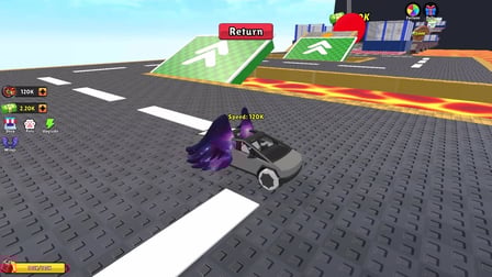 Obby: +1 Speed Car Escape - Screenshot 2