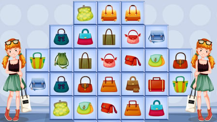 Stylish Purses Mahjong