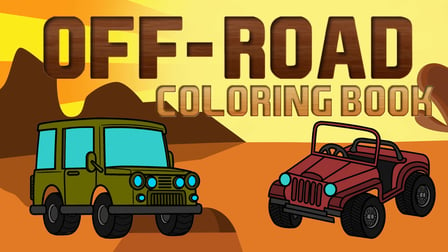 Offroad Coloring Book