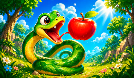 Snake: Sorting Food