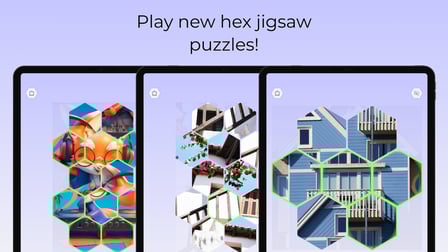Hex Jigsaw: Slide & Solve - Screenshot 2