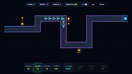 Cyber-tanks: Tower Defense - Screenshot 3