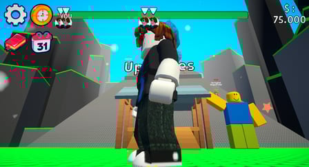 Obby Brainrot: Falling Rocks - Screenshot 2