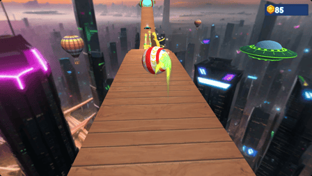 Sky Ball  - Adventure 3D - Screenshot 4